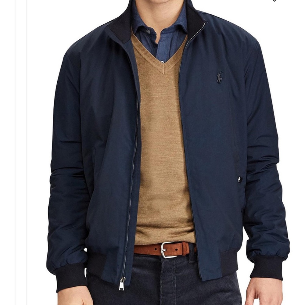 Polo Ralph Lauren Dark Blue Bomber Jacket
